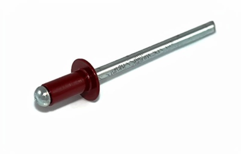 Nity zrywalne al/fe 4x8 mm RAL 3009