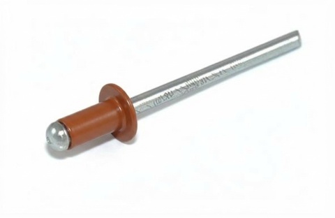 Nity zrywalne al/fe 4x8 mm RAL 8003