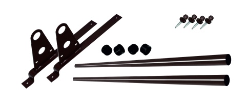 Ochrona przeciwśniegowa okna dachowego o szer 78 cm do blachodachówki 350/30 RAL 8017