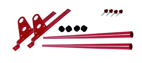 Ochrona przeciwśniegowa okna dachowego o szer 94 cm do blachodachówki 350/30 RAL 3009